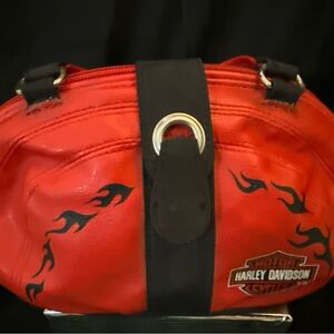 Harley-Davidson Red and Black small Bag